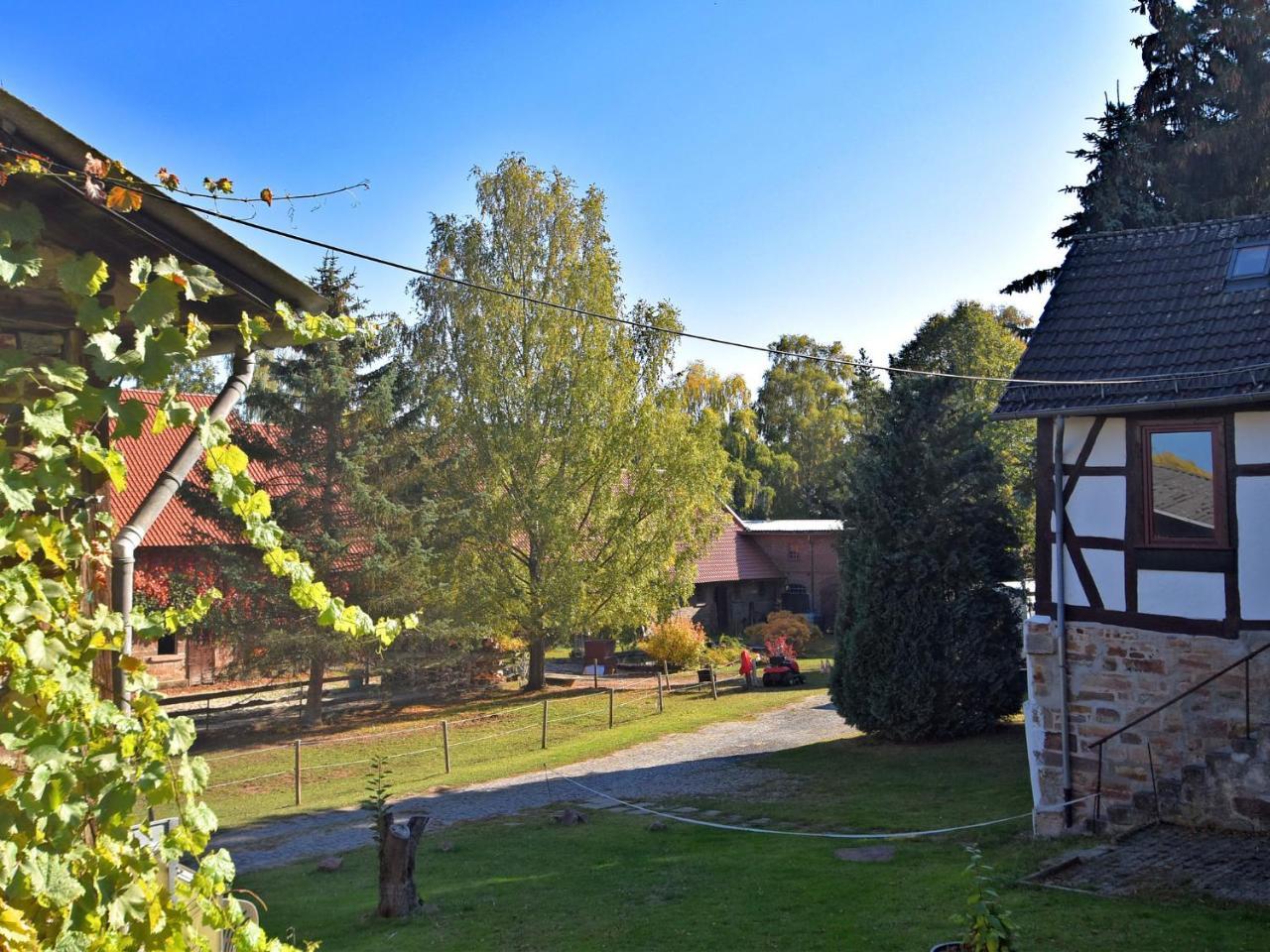 Spacious Holiday Home In Hesse With Garden فالديك المظهر الخارجي الصورة